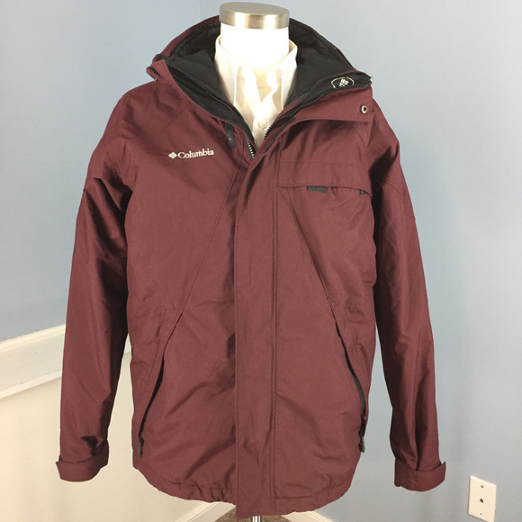 columbia burgundy jacket